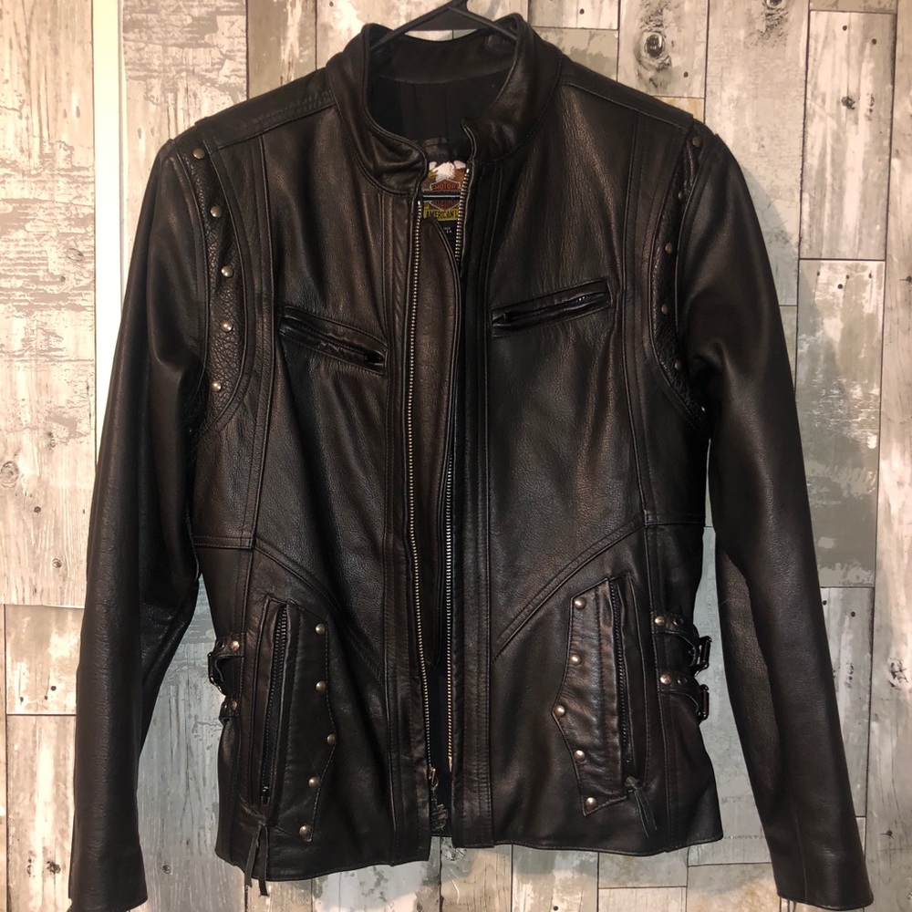 Leather jacket